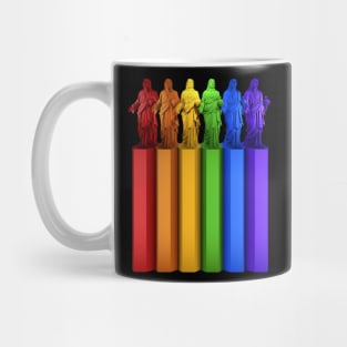 Rainbow Jesus Mug